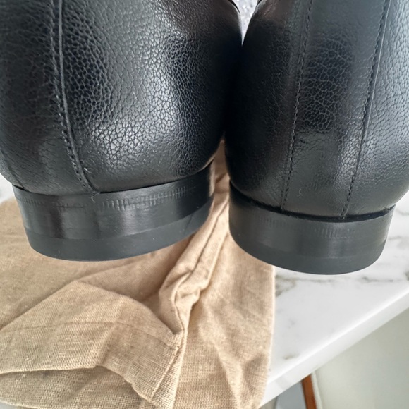 Gucci Black Leather Horsebit Loafers main image 11